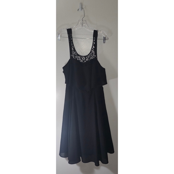 torrid Dresses & Skirts - Torrid Black Lace thin strap lace midi dress,  size 14